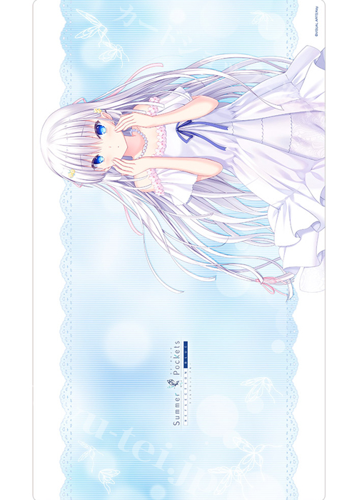 Summer Pockets REFLECTION BLUE ラバーマット 『鳴瀬しろは／ドレス
