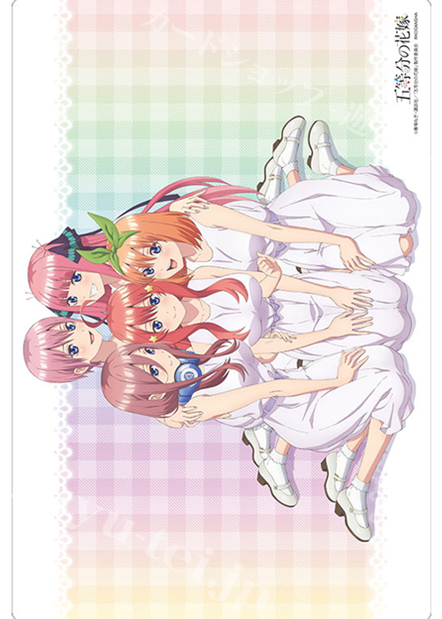 ブシロード ラバーマットコレクション Vol.867 『五等分の花嫁』白ワンピース集合ver. | 販売 | サプライ