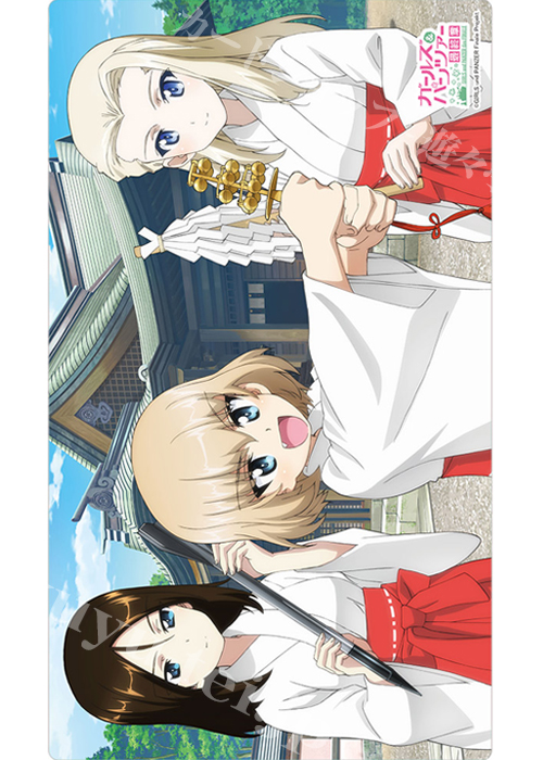 ガールズ＆パンツァー 最終章 ラバーマット 『プラウダ高校／巫女』 | 販売 | サプライ