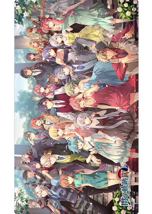 閃の軌跡 プレイマット、スリーブ 晴れ渡る空の下 閃の軌跡4 プレイマット