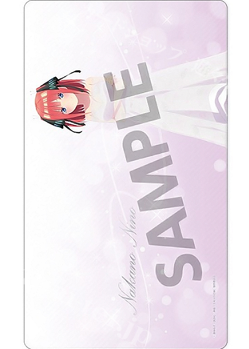 映画 五等分の花嫁 ラバーマット 中野二乃 ウェディングドレス ver. | 販売 | サプライ