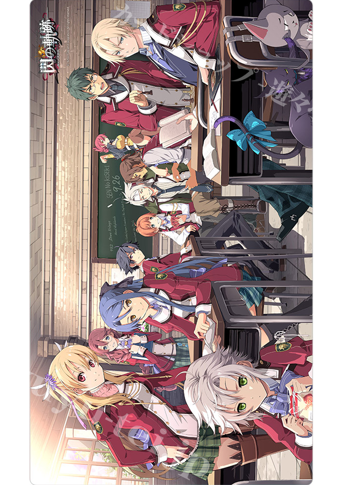 英雄伝説 閃の軌跡 ラバーマット 『授業の合間に』 | 販売 | サプライ