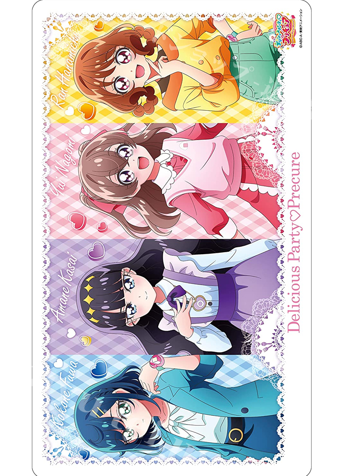 キャラクターラバーマット ENR-062 デリシャスパーティ プリキュア