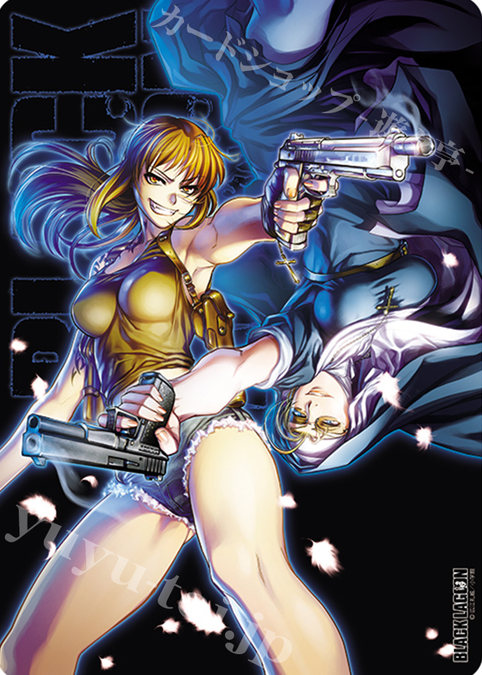 キャラクター万能ラバーマット BLACK LAGOON 「レヴィ＆エダ」 | 販売