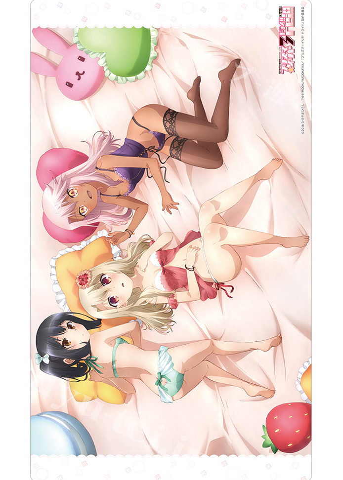 Fate/kaleid liner プリズマ☆イリヤ ドライ!! ラバーマット 『イリヤ＆美遊＆クロエ』 | 販売 | サプライ