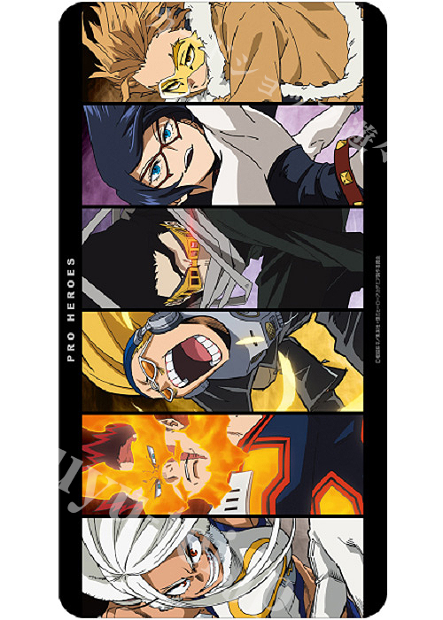 TVアニメ「僕のヒーローアカデミア」 プロヒーロー 集合 プレイマット | 販売 | サプライ