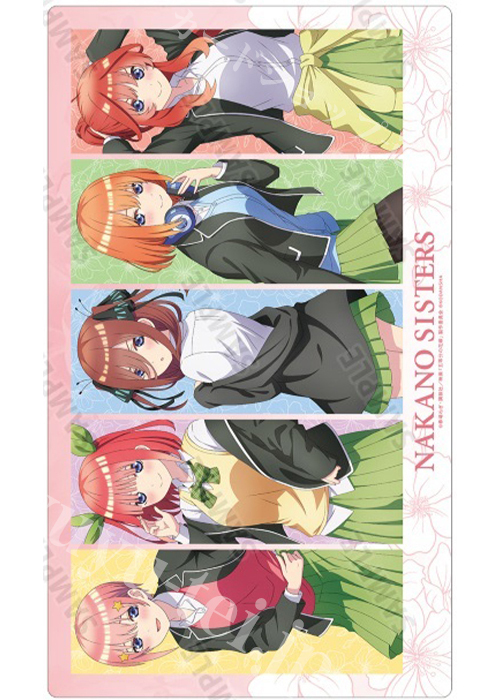 映画『五等分の花嫁』 描き下ろしイラスト 集合 衣装交換ver. プレイマット | 販売 | サプライ