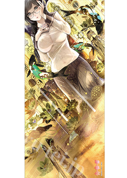 【美品】化物語 羽川翼 プレイマット ブシロード ラバーマット 大暮維人 ブシロード ラバーマットコレクションV2 Vol.123 化物語『羽川翼