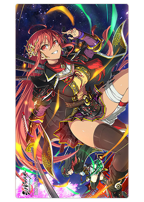シノビマスター 閃乱カグラ NEW LINK ラバーマット 『紅蓮の焔／爆乳祭