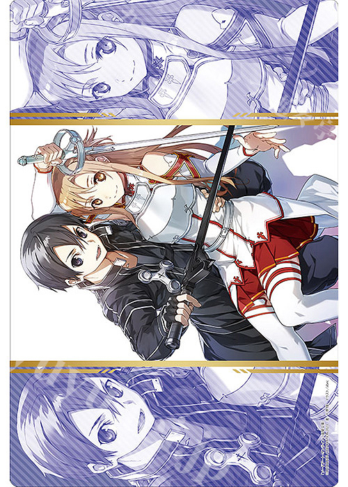 ブシロード ラバーマットコレクションV2 Vol.1000 電撃文庫 ソードアート・オンライン『キリト&アスナ』 | 販売 | サプライ