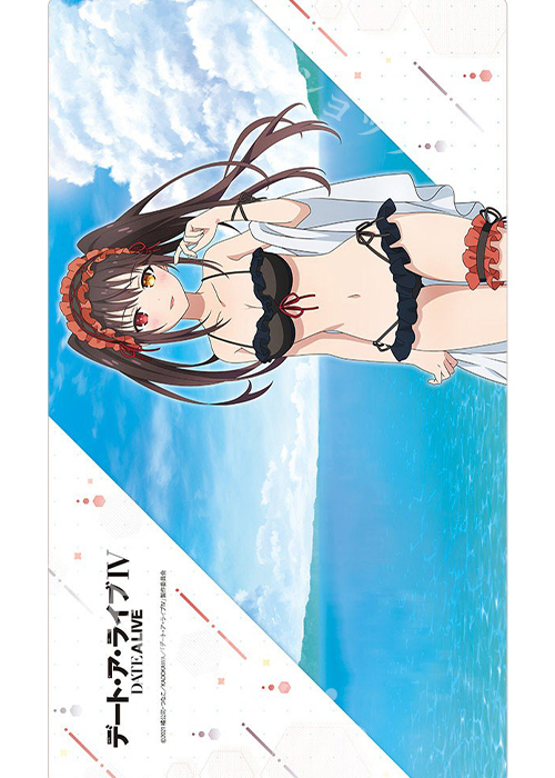 デート・ア・ライブ　時崎狂三　スリーブ　ラバーマット デート・ア・ライブⅣ]描き下ろしラバーマット（時崎狂三／水着）