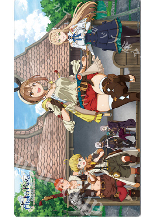 プレイマット 色々 アニメ『ライザのアトリエ 〜常闇の女王と秘密の隠れ家〜』 デスク