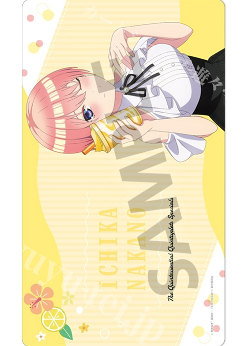 五等分の花嫁∽ 描き下ろしラバーマット 中野一花 バカンス ver. | 販売 | サプライ