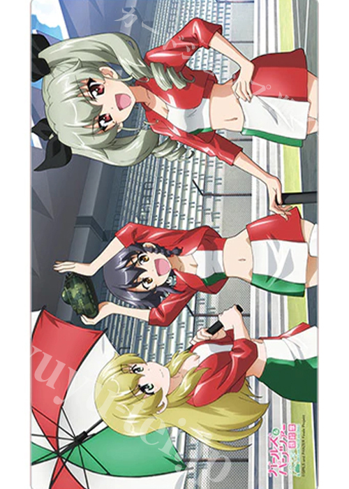 ガールズ＆パンツァー 最終章 ラバーマット 『アンツィオ高校／レースクイーン』 | 販売 | サプライ