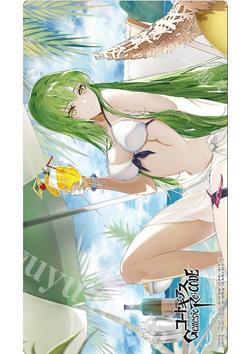 ツキナギ　デスクマット　コードギアス　C.C.　水着　ジェネシックレコード ラバーデスクマットコレクション コードギアス Genesic Re;CODE 【水着