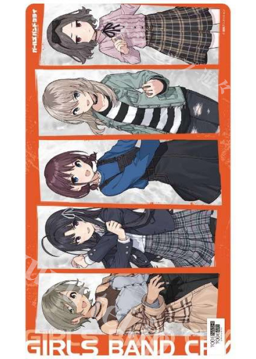 ガールズバンドクライ キャラクターラバーマット ENR-080 トゲナシトゲアリ[C] | 販売 | サプライ