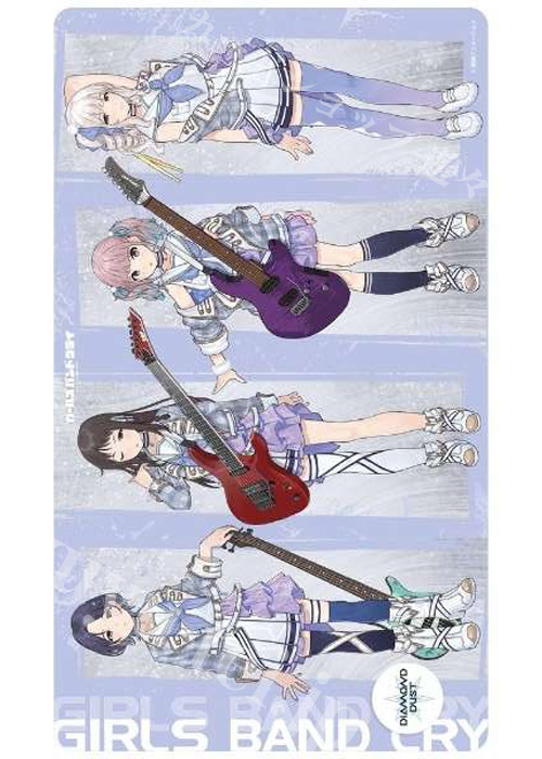 ガールズバンドクライ キャラクターラバーマット ENR-081 ダイヤモンドダスト | 販売 | サプライ