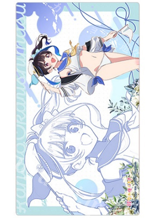 彼女、お借りします 描き下ろしラバーマット『八重森みに／マリンセーラー水着』 | 販売 | サプライ