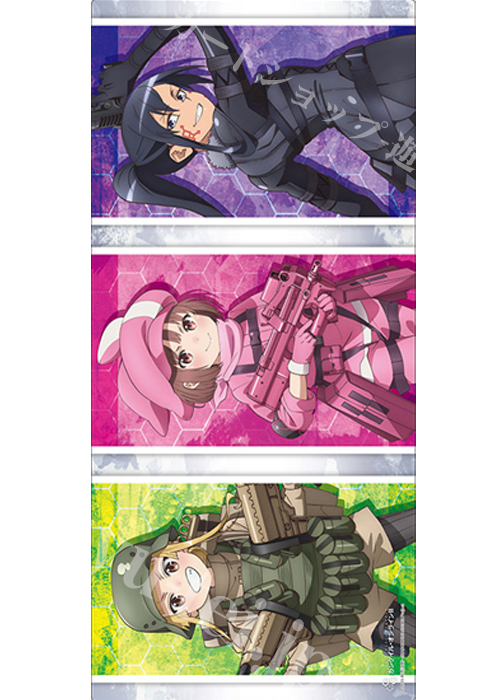 ブシロード ラバーマットコレクションV2 Vol.1569 ソードアート・オンライン オルタナティブ ガンゲイル・オンラインII『レン&フカ次郎&ピトフーイ』