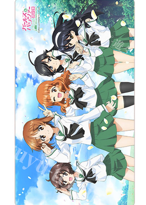 ガールズ＆パンツァー 最終章 ラバーマット『あんこうチーム／制服』 | 販売 | サプライ