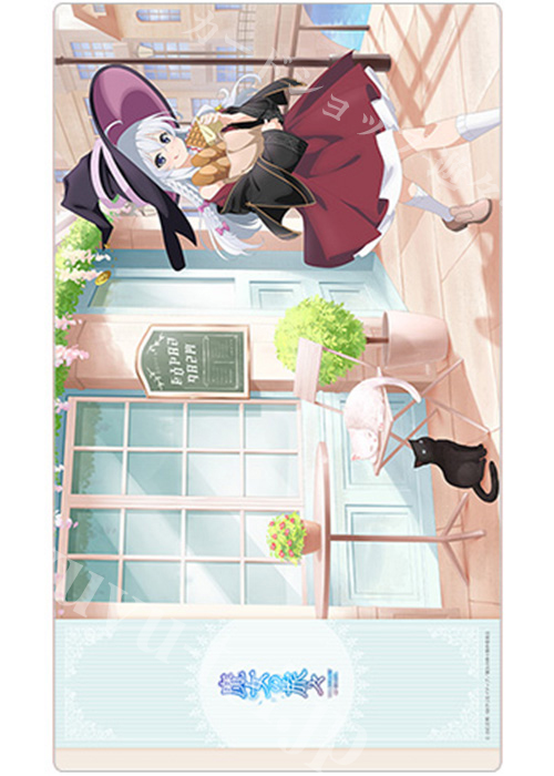 魔女の旅々 描き下ろしラバーマット『イレイナ／食べ歩き』 | 販売