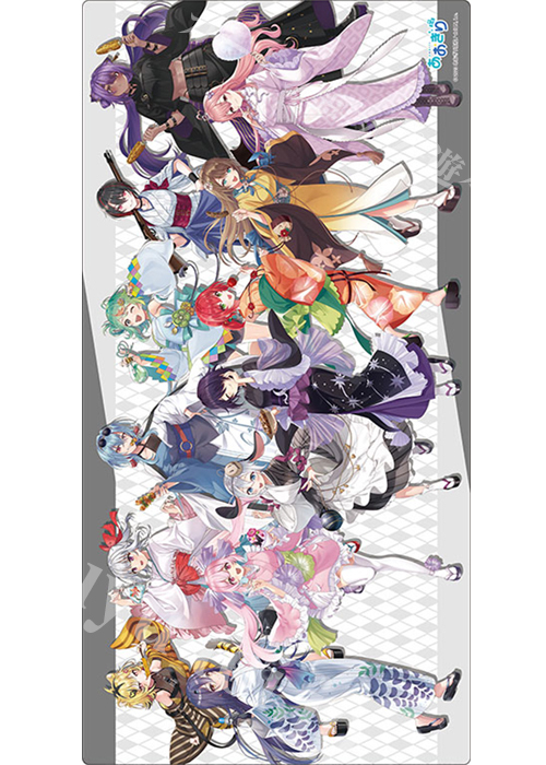 ラバーマットコレクション 『あおぎり高校』浴衣ver. ブシロード ラバーマットコレクションV2 Vol.1710 『あおぎり高校