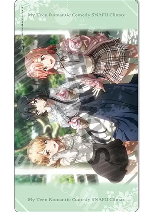 やはり俺の青春ラブコメはまちがっている。完 描き下ろしラバーマット 雪乃＆結衣＆いろは 公園デート ver (10月中 発売)