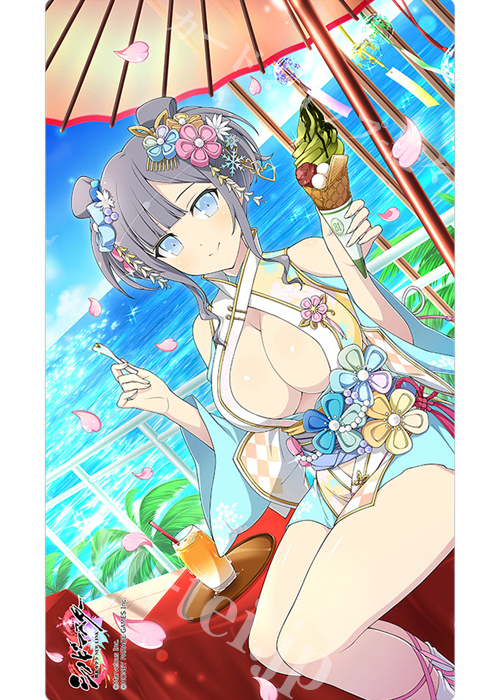 カーテン魂 シノビマスター 閃乱カグラ NEW LINK ラバーマット『雪泉／81の日盛・伝説双乳祭』(2月上旬 発売) | 販売 | サプライ