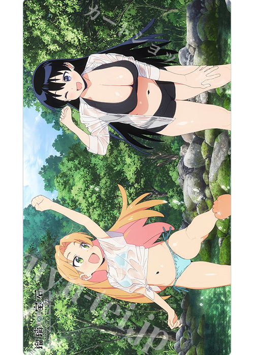 カーテン魂 瑠璃の宝石 描き下ろしラバーマット『水遊び』(1月中旬 発売) | 販売 | サプライ