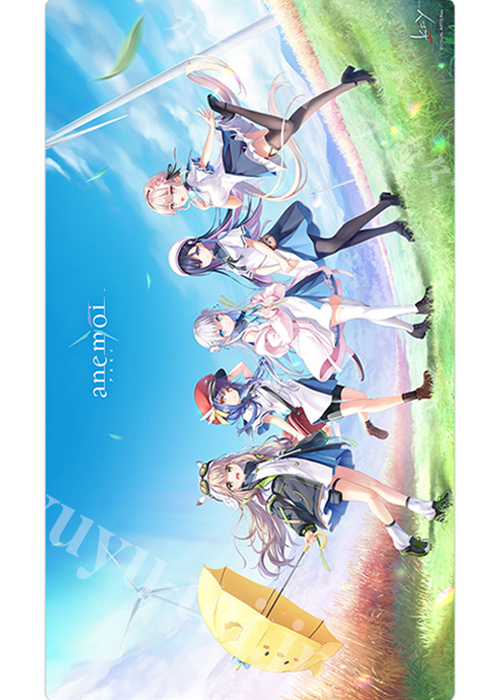 カーテン魂 anemoi ラバーマット『キービジュアル』(1月中旬 発売)