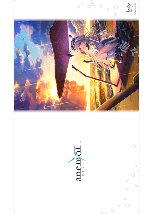 カーテン魂 anemoi ラバーマット『総羽愛乃』(1月中旬 発売)