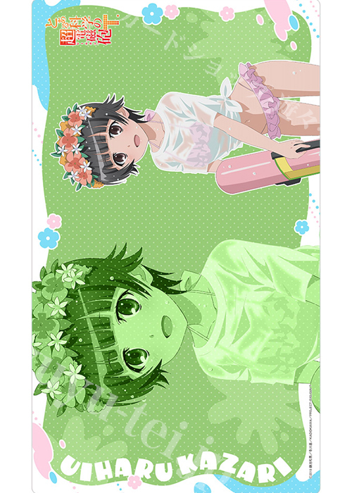 カーテン魂 とある科学の超電磁砲T 描き下ろしラバーマット 『初春飾利