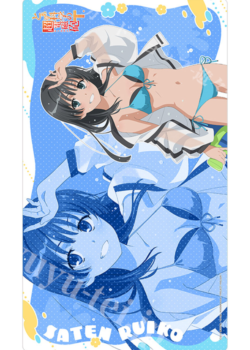 カーテン魂 とある科学の超電磁砲T 描き下ろしラバーマット 『佐天涙子