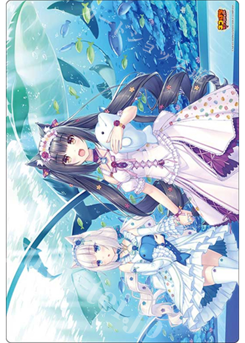 ブシロード ラバーマットコレクションV2 Vol.1964 ネコぱら ラブプロジェクト『ショコラ＆バニラ』B(3月13日 発売)