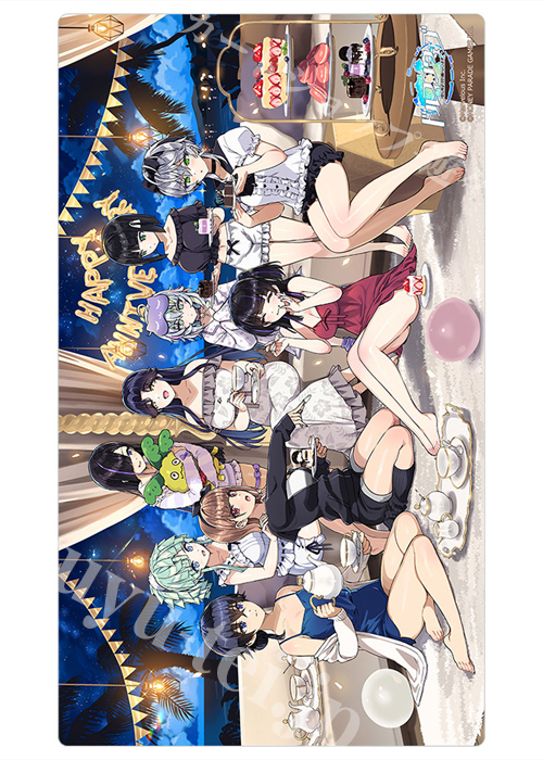 カーテン魂 ドルフィンウェーブ ラバーマット 『祝！2.5 Anniversary!!』(4月下旬 発売)