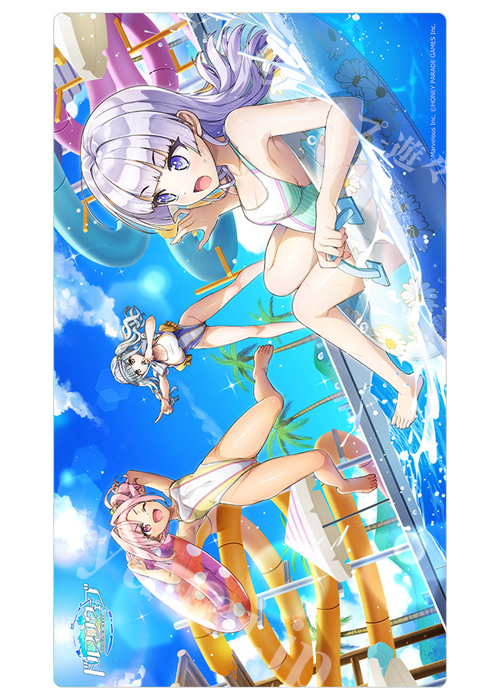 カーテン魂 ドルフィンウェーブ ラバーマット 『エネルギッシュな夏休み』(4月下旬 発売)