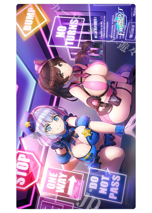 カーテン魂 ドルフィンウェーブ ラバーマット 『秘密の取調室』(4月下旬 発売)