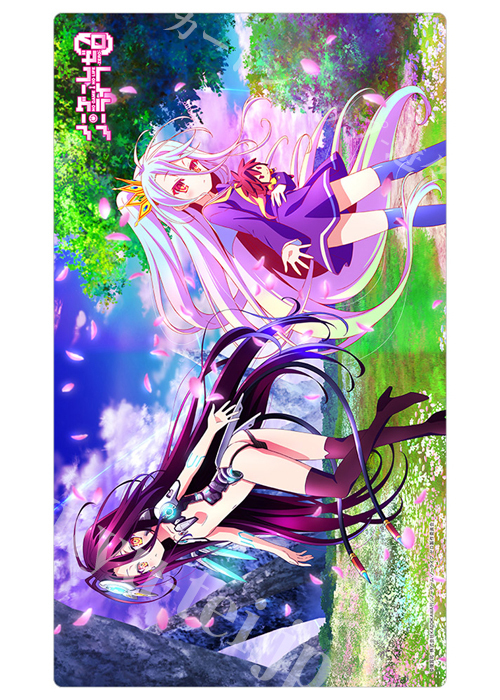 カーテン魂 ノーゲーム・ノーライフ ゼロ ラバーマット 『白＆シュヴィ 2』(4月下旬 発売)