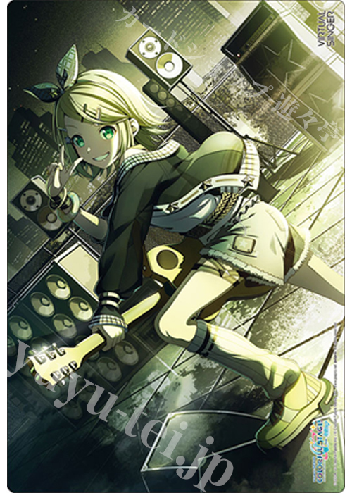 ブシロード ラバーマットコレクションV2 Vol.2002 プロジェクトセカイ カラフルステージ！ feat. 初音ミク『鏡音リン』(4月10日 発売)