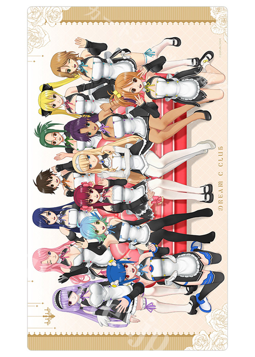 カーテン魂 『ドリームクラブ』シリーズ ラバーマット(5月下旬 発売)
