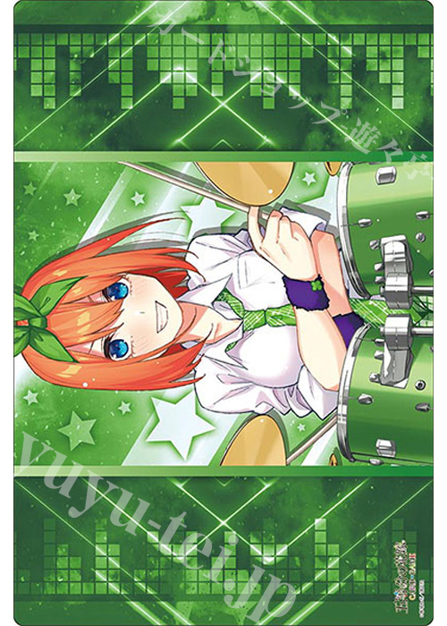 五等分の花嫁ラバーマットとスリーブ四葉 ブシロード ラバーマットコレクション V2 Vol.1693 五等分の花嫁『中野
