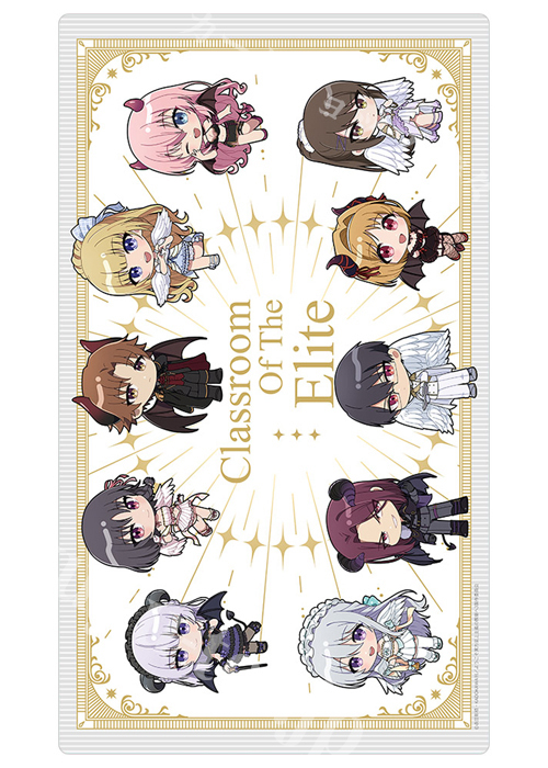 カーテン魂 ようこそ実力至上主義の教室へ 描き下ろしラバーマット（天使＆悪魔）(6月下旬 発売)