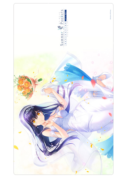 カーテン魂 Summer Pockets REFLECTION BLUE ラバーマット 『久島鴎