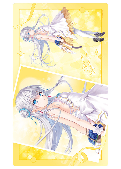 カーテン魂 Key25th ラバーマット 『辻倉朱比華／Key25th』(7月下旬