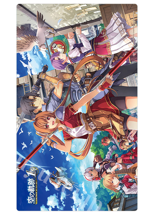 カーテン魂 空の軌跡 the 1st ラバーマット 『始まりの街』(8月下旬