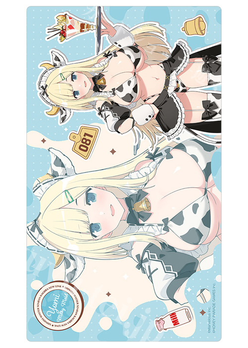 カーテン魂 シノビマスター 閃乱カグラ NEW LINK 描き下ろしラバーマット 『詠／ミルキーメイド』 (10月上旬 発売)