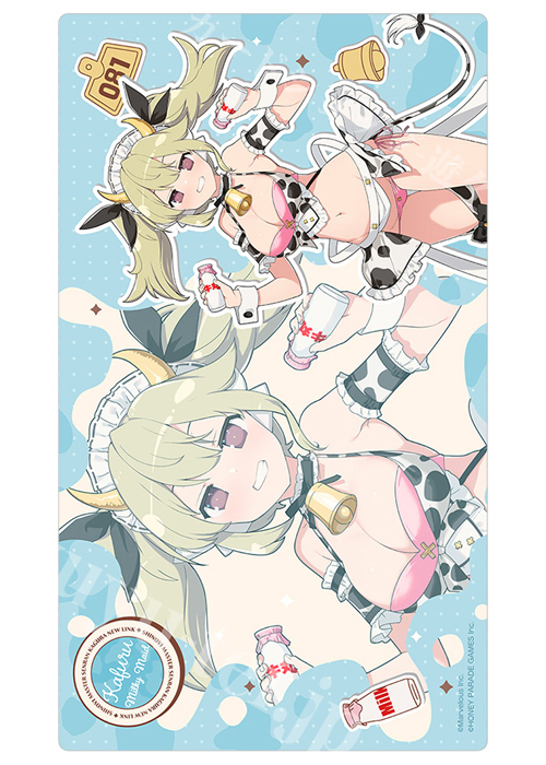 カーテン魂 シノビマスター 閃乱カグラ NEW LINK 描き下ろしラバーマット 『華風流／ミルキーメイド』 (10月上旬 発売) | 販売 | サプライ
