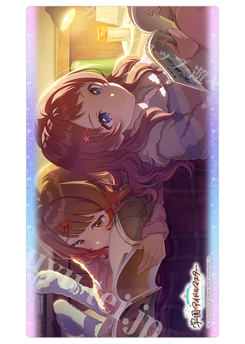 カーテン魂 学園アイドルマスター ラバーマット 『ゆっくりと過ごしましょう』  (10月上旬 発売) | 販売 | サプライ
