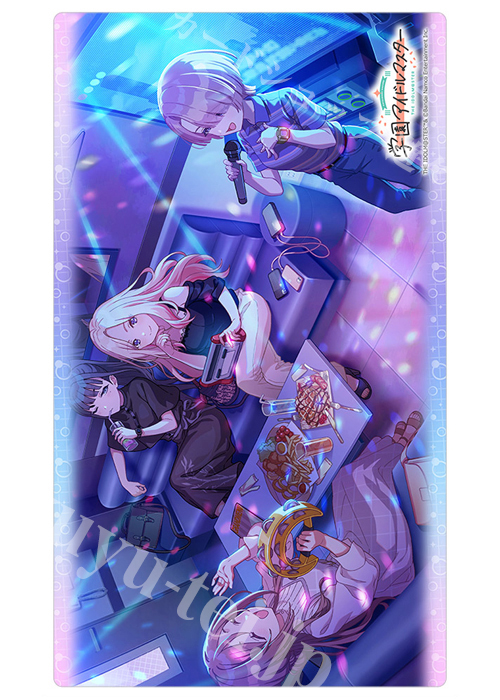 カーテン魂 学園アイドルマスター ラバーマット 『盛り上げてこー！』  (10月上旬 発売) | 販売 | サプライ