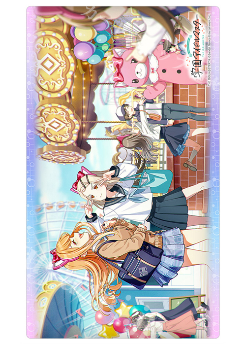カーテン魂 学園アイドルマスター ラバーマット 『ｖギャルピーーースッｖ』  (10月上旬 発売) | 販売 | サプライ